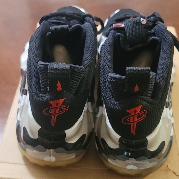 Foamposite Fighter Jet sz 13 worn 1 - Picture 4 of 4